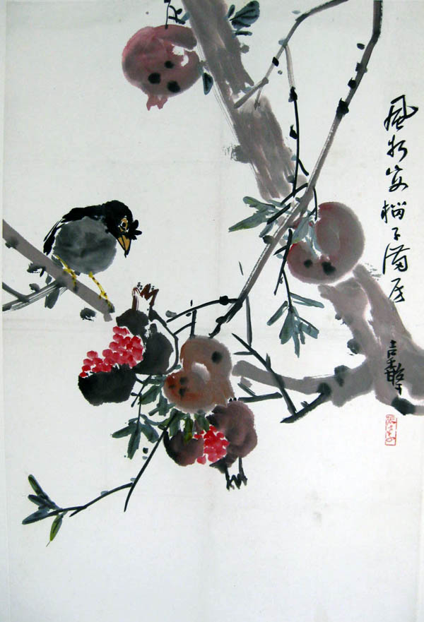 作者：张继馨&nbsp;花鸟 &nbsp;￥：协商&nbsp;单击鼠标查看大图！