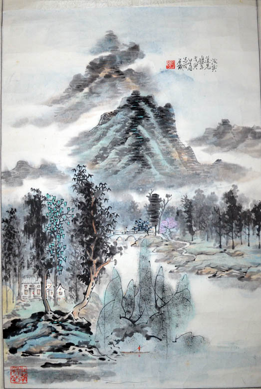 作者：董 伯&nbsp;山水&nbsp;￥：协商&nbsp;单击鼠标查看大图！