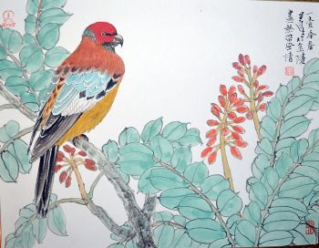 作者：郭子良&nbsp;花鸟&nbsp;￥：协商&nbsp;单击鼠标查看详细介绍！