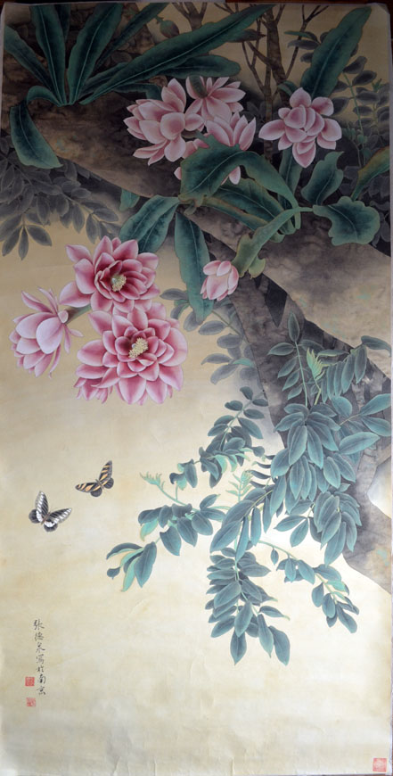 作者：张德泉&nbsp;花鸟&nbsp;￥：协商&nbsp;单击鼠标查看大图！