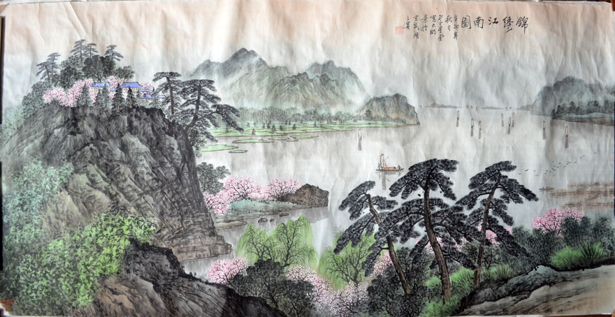 作者：卢星堂&nbsp;卢星堂 锦绣江南&nbsp;￥：协商&nbsp;单击鼠标查看大图！