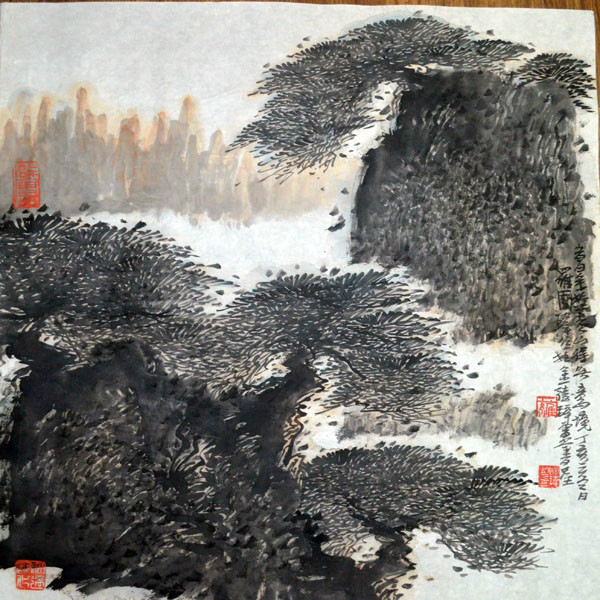 作者：罗国玮&nbsp;山水&nbsp;￥：协商&nbsp;单击鼠标查看大图！