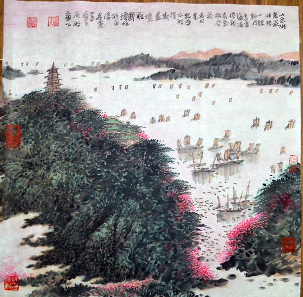 作者：罗国玮&nbsp;山水&nbsp;￥：协商&nbsp;单击鼠标查看大图！