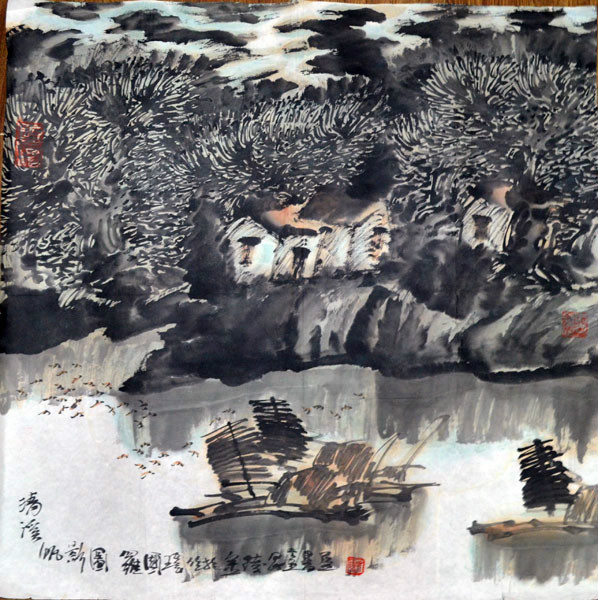 作者：罗国玮&nbsp;山水&nbsp;￥：协商&nbsp;单击鼠标查看大图！