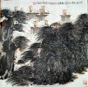 作者：罗国玮&nbsp;山水&nbsp;￥：协商&nbsp;单击鼠标查看详细介绍！