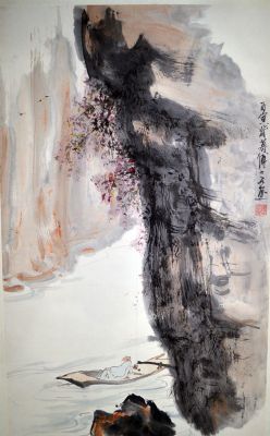 作者：傅二石&nbsp;山水&nbsp;￥：协商&nbsp;单击鼠标查看详细介绍！