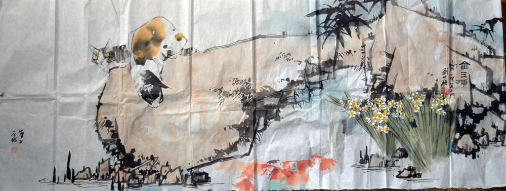 作者：刘守瑶&nbsp;花鸟 &nbsp;￥：协商&nbsp;单击鼠标查看大图！