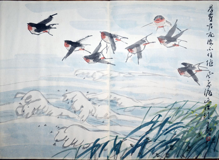 作者：张继馨&nbsp;花鸟&nbsp;￥：协商&nbsp;单击鼠标查看大图！