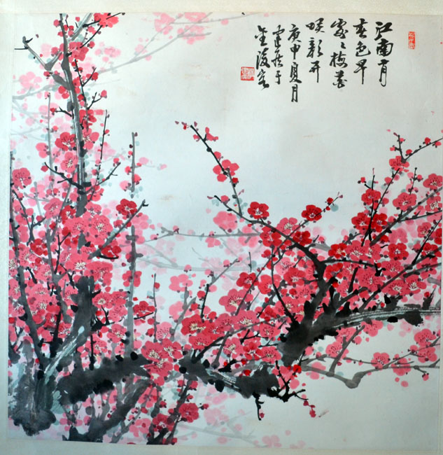 作者：杨建侯&nbsp;花鸟&nbsp;￥：协商&nbsp;单击鼠标查看大图！