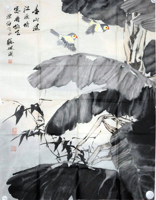 作者：徐源绍&nbsp;花鸟&nbsp;￥：协商&nbsp;单击鼠标查看大图！