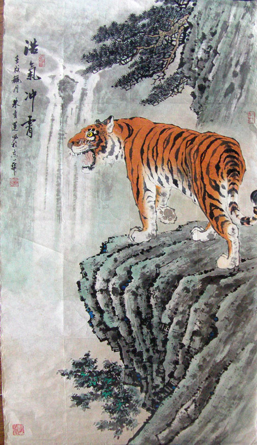 作者：朱育莲&nbsp;花鸟&nbsp;￥：协商&nbsp;单击鼠标查看大图！