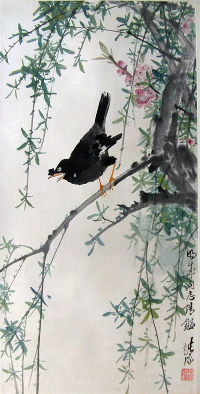 作者：徐纯原&nbsp;花鸟&nbsp;￥：赏真阁藏品&nbsp;单击鼠标查看大图！