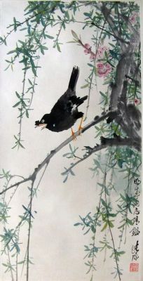 作者：徐纯原&nbsp;花鸟&nbsp;￥：赏真阁藏品&nbsp;单击鼠标查看详细介绍！