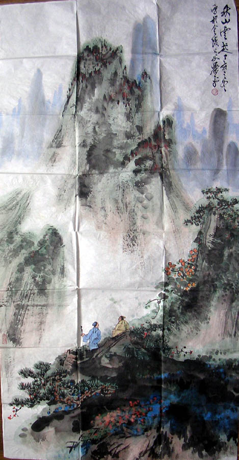 作者：萧 平&nbsp;山水&nbsp;￥：协商&nbsp;单击鼠标查看大图！