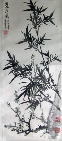 作者：徐纯原&nbsp;竹石图&nbsp;￥：协商&nbsp;单击鼠标查看详细介绍！