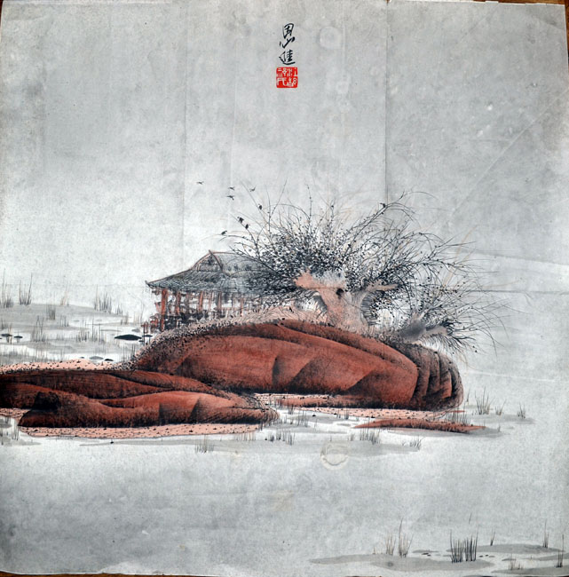 作者：祁恩进&nbsp;山水&nbsp;￥：协商&nbsp;单击鼠标查看大图！