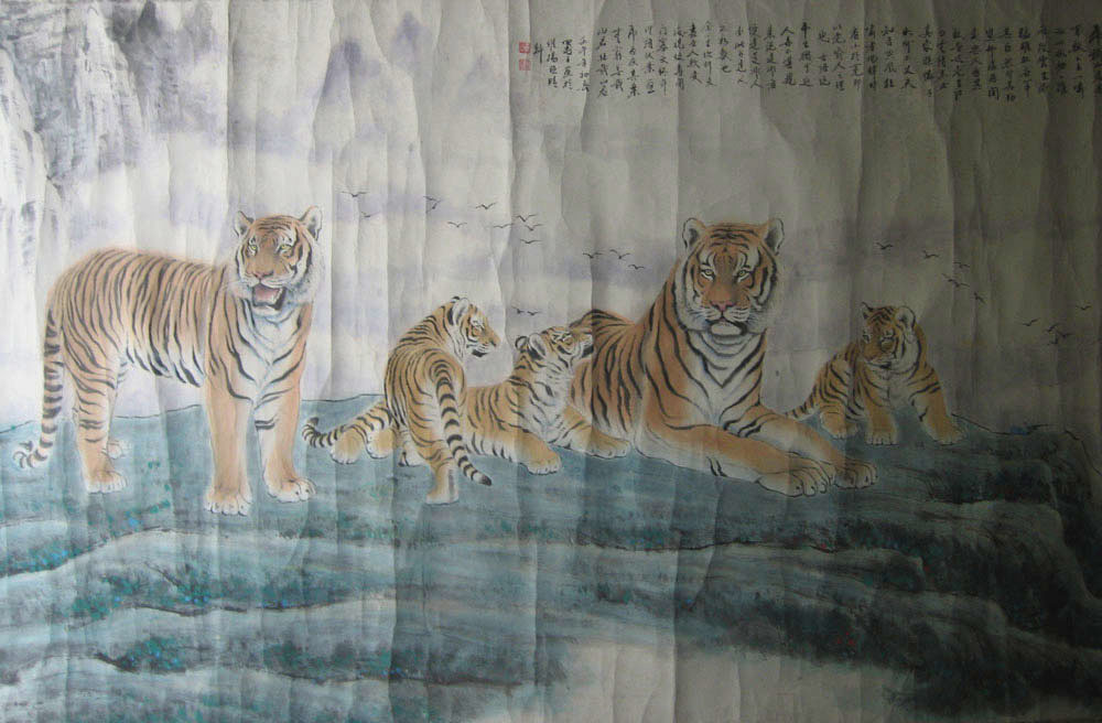 作者：李惠康&nbsp;花鸟&nbsp;￥：协商&nbsp;单击鼠标查看大图！