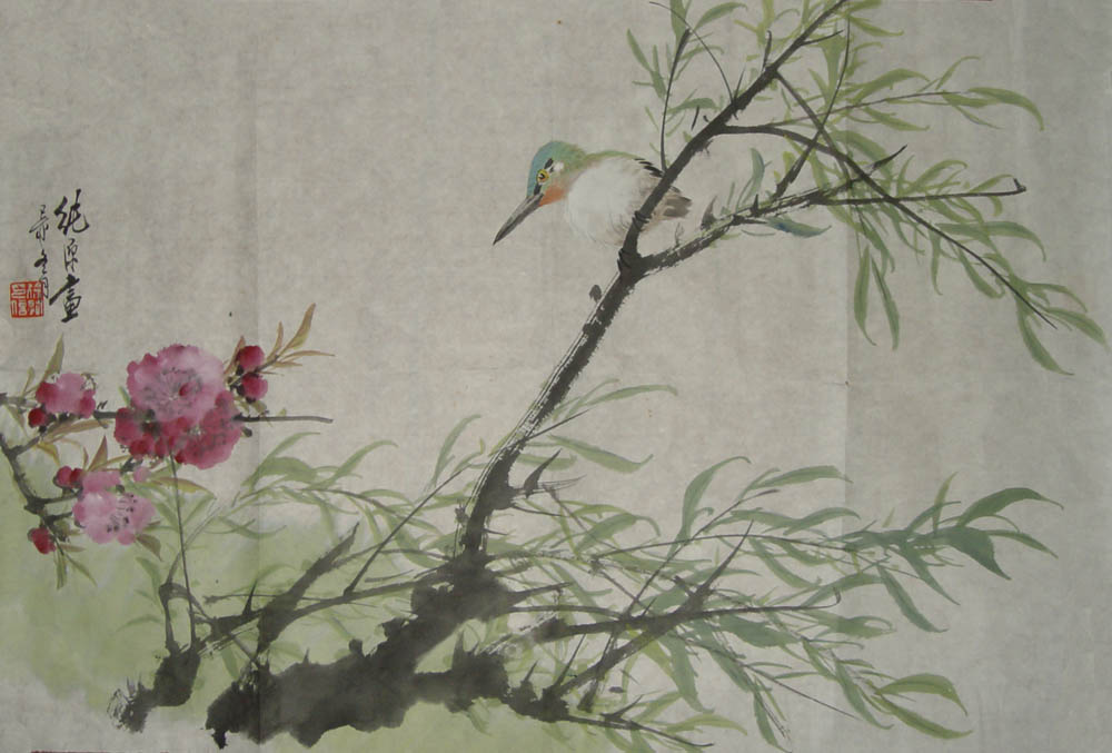 作者：徐纯原&nbsp;花鸟&nbsp;￥：协商&nbsp;单击鼠标查看大图！