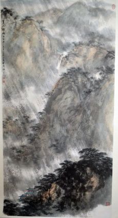 作者：傅瑜明&nbsp;山水&nbsp;￥：协商&nbsp;单击鼠标查看详细介绍！