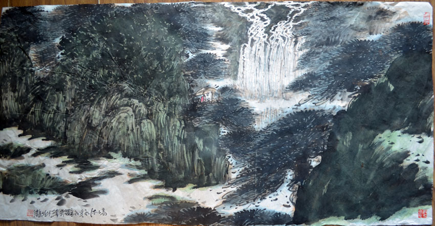 作者：罗国玮&nbsp;山水&nbsp;￥：协商&nbsp;单击鼠标查看大图！