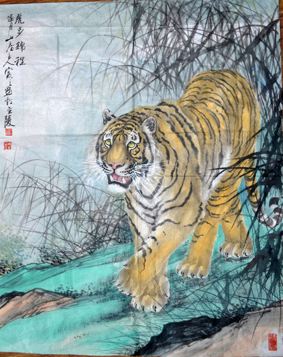 作者：王寅之&nbsp;下山虎&nbsp;￥：协商&nbsp;单击鼠标查看大图！