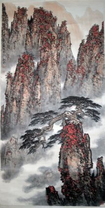 作者：魏 莉&nbsp;山水&nbsp;￥：赏真阁藏品&nbsp;单击鼠标查看详细介绍！