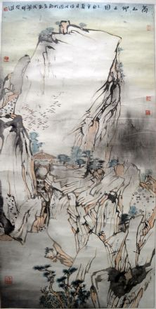 作者：祁恩进&nbsp;山水&nbsp;￥：协商&nbsp;单击鼠标查看详细介绍！