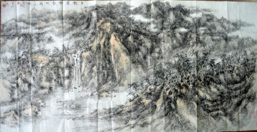 作者：赖昌平&nbsp;山水&nbsp;￥：协商&nbsp;单击鼠标查看大图！