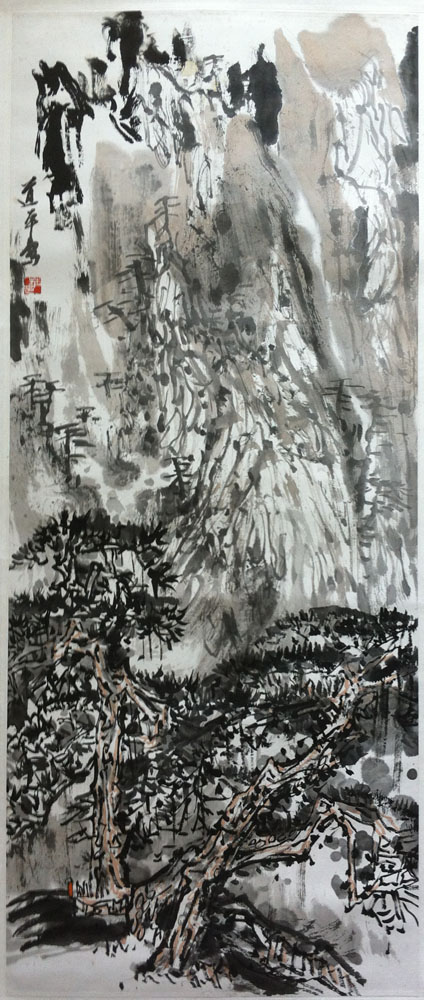 作者：朱道平&nbsp;山水&nbsp;￥：协商&nbsp;单击鼠标查看大图！