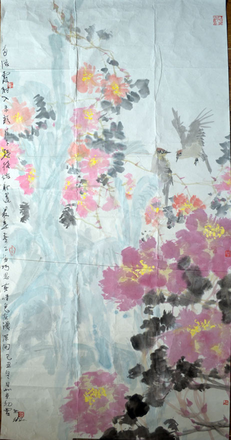 作者：潘裕珏&nbsp;花鸟&nbsp;￥：协商&nbsp;单击鼠标查看大图！