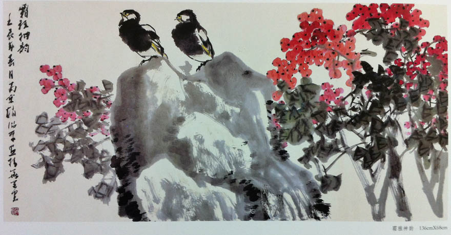 作者：赵治平&nbsp;花鸟&nbsp;￥：协商&nbsp;单击鼠标查看大图！