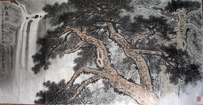 作者：魏镇&nbsp;山水&nbsp;￥：协商&nbsp;单击鼠标查看大图！