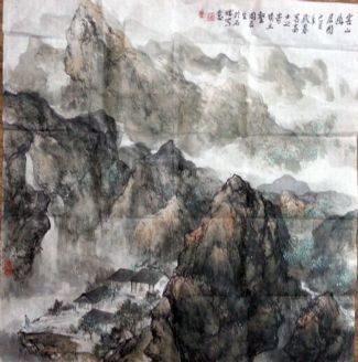 作者：周杏生&nbsp;山水&nbsp;￥：协商&nbsp;单击鼠标查看详细介绍！