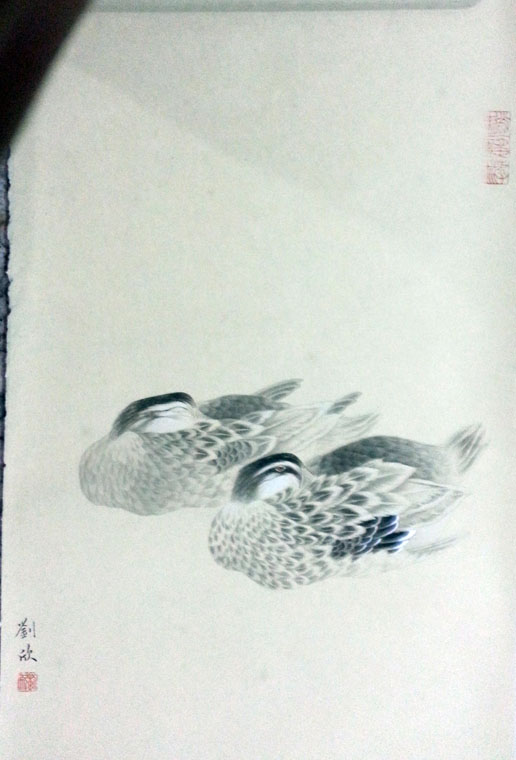 作者：刘欣&nbsp;花鸟&nbsp;￥：协商&nbsp;单击鼠标查看大图！