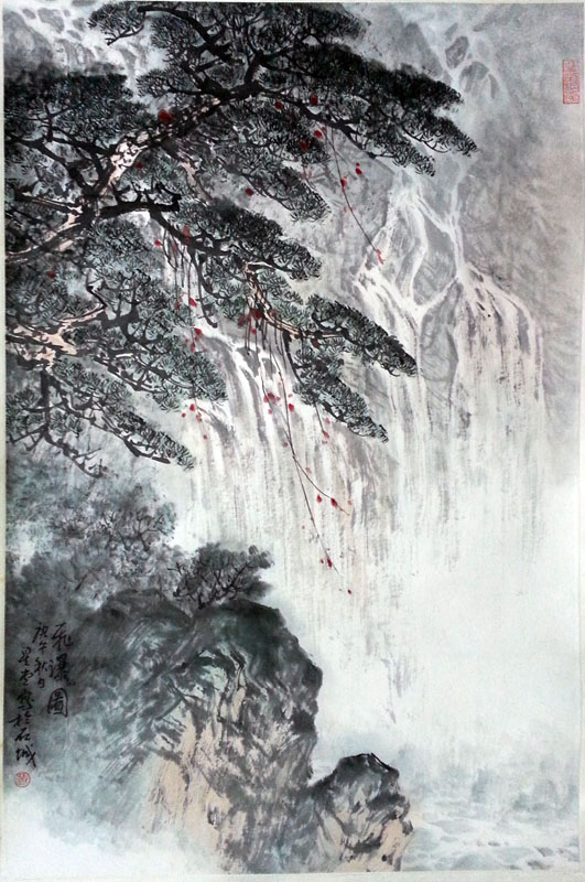 作者：卢星堂&nbsp;山水&nbsp;￥：协商&nbsp;单击鼠标查看大图！