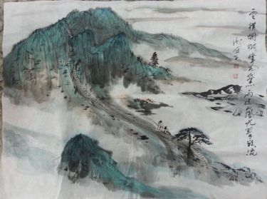 作者：谢伯子&nbsp;山水&nbsp;￥：协商&nbsp;单击鼠标查看详细介绍！