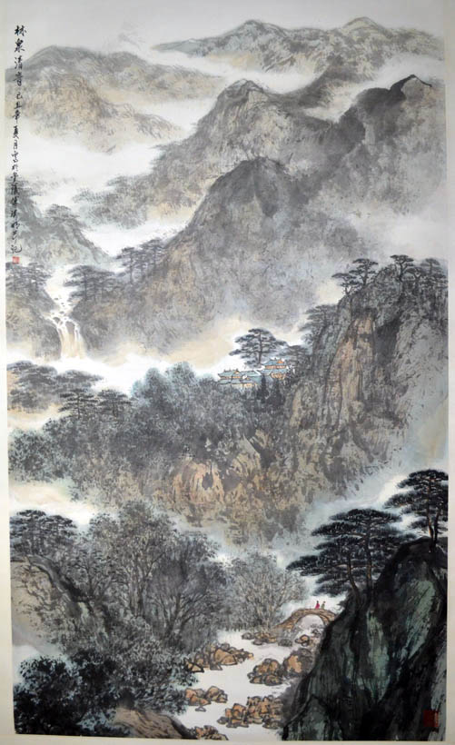 作者：傅瑜明&nbsp;山水&nbsp;￥：协商&nbsp;单击鼠标查看大图！