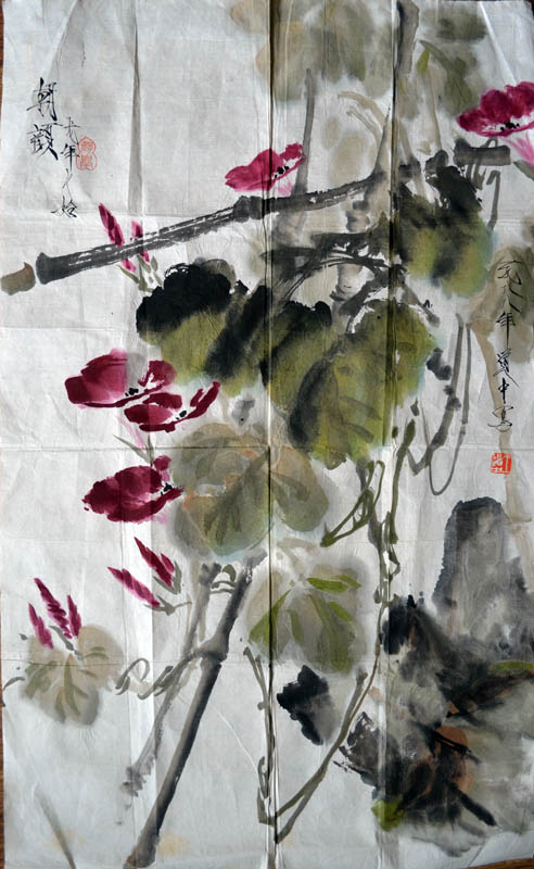 作者：王道中&nbsp;花鸟&nbsp;￥：协商&nbsp;单击鼠标查看大图！