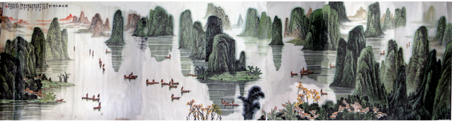 作者：李海陆&nbsp;桂林山水甲天下&nbsp;￥：35万&nbsp;单击鼠标查看大图！