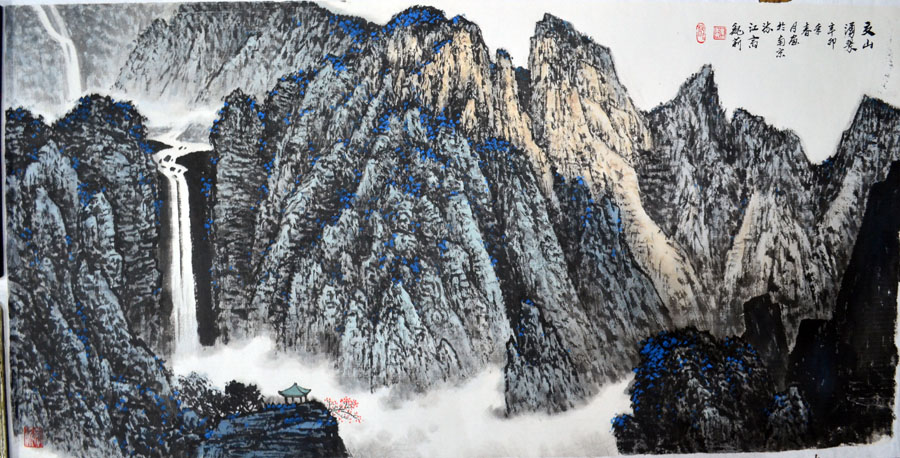 作者：魏莉&nbsp;山水&nbsp;￥：协商&nbsp;单击鼠标查看大图！