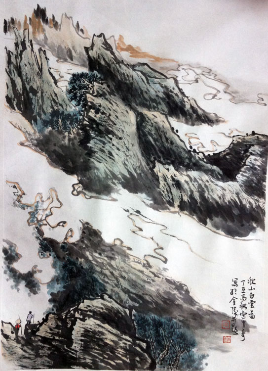 作者：宫中奇&nbsp;山水&nbsp;￥：协商&nbsp;单击鼠标查看大图！