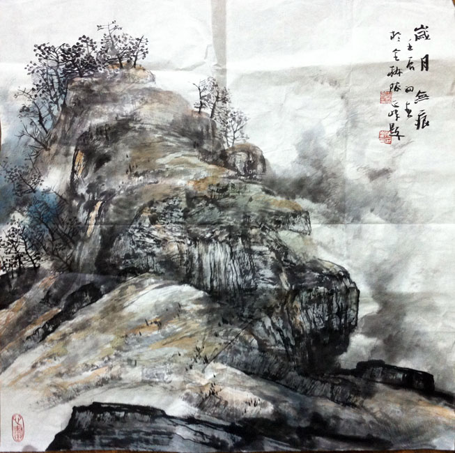 作者：陈正峰&nbsp;山水&nbsp;￥：协商&nbsp;单击鼠标查看大图！