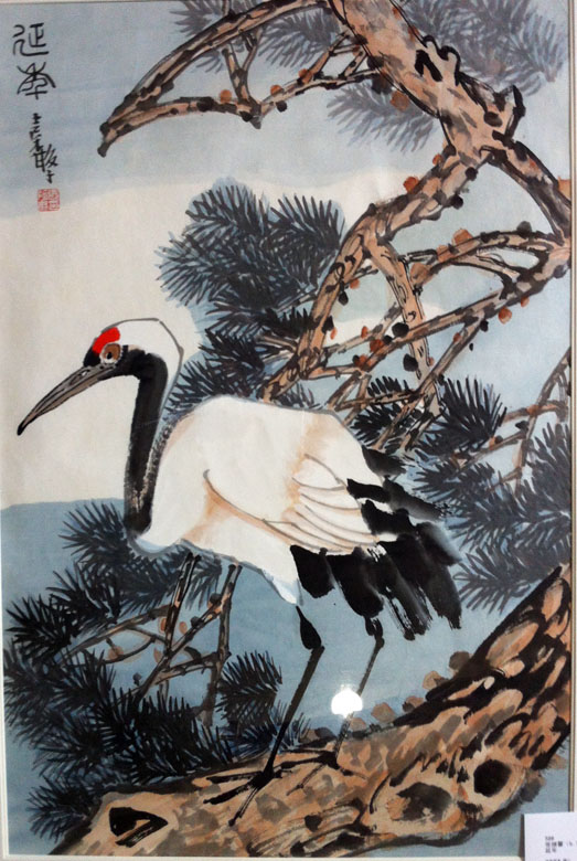 作者：张继馨&nbsp;花鸟&nbsp;￥：协商&nbsp;单击鼠标查看大图！