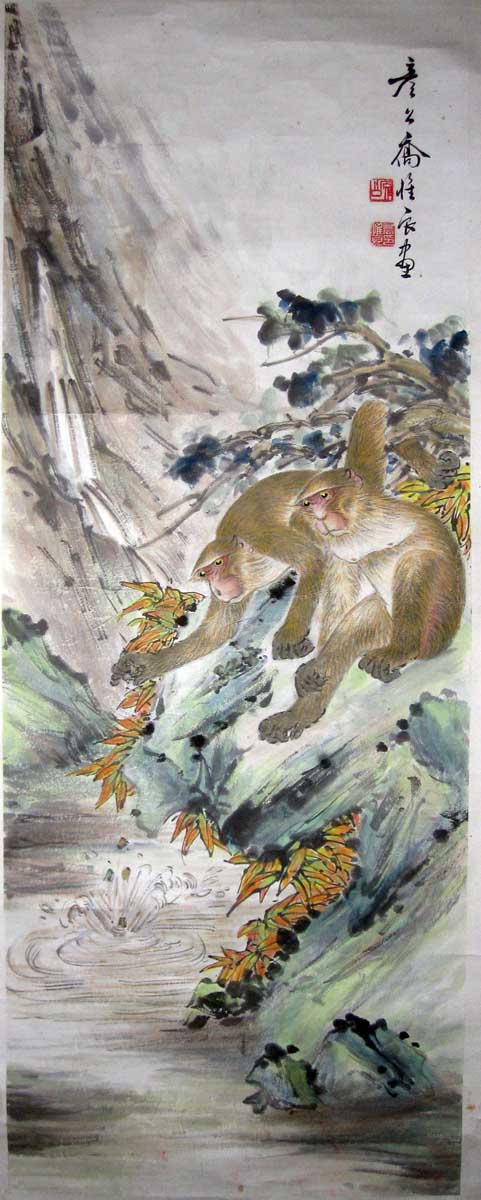 作者：乔惟良&nbsp;花鸟&nbsp;￥：协商&nbsp;单击鼠标查看大图！