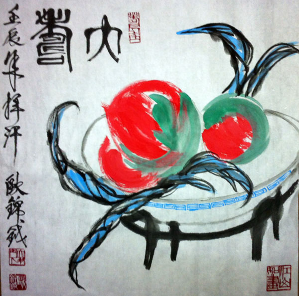 作者：欧锦钺&nbsp;花鸟&nbsp;￥：协商&nbsp;单击鼠标查看大图！