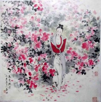 作者：萧和&nbsp;人物《春花烂漫》&nbsp;￥：协商&nbsp;单击鼠标查看详细介绍！