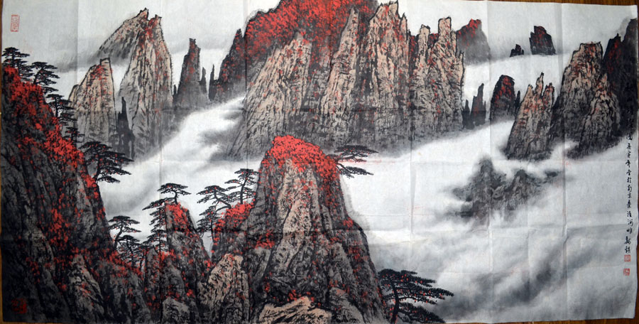 作者：魏镇&nbsp;山水&nbsp;￥：协商&nbsp;单击鼠标查看大图！