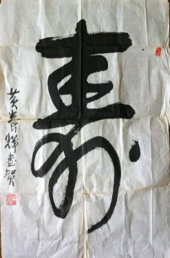 作者：黄养辉&nbsp;书法《寿》&nbsp;￥：协商&nbsp;单击鼠标查看详细介绍！