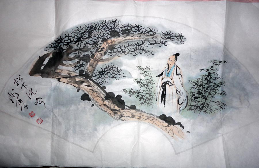 作者：谢伯子&nbsp;松下沉吟&nbsp;￥：协商&nbsp;单击鼠标查看大图！