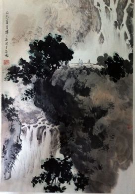 作者：傅二石&nbsp;山水&nbsp;￥：协商&nbsp;单击鼠标查看详细介绍！